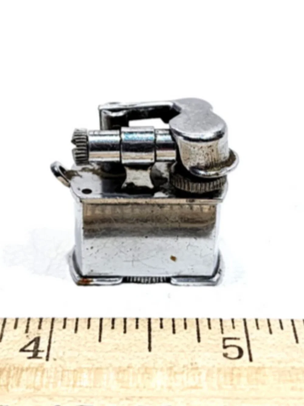 Antique Vintage Mini Lift Arm Keychain Lighter CONTINENTIAL N.Y. Made In Japan - Picture 8 of 10